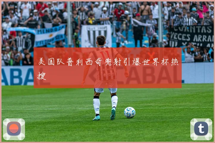 美国队普利西奇兜射引爆世界杯热搜