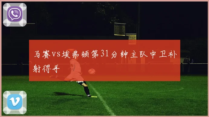 马赛vs埃弗顿第31分钟主队中卫补射得手